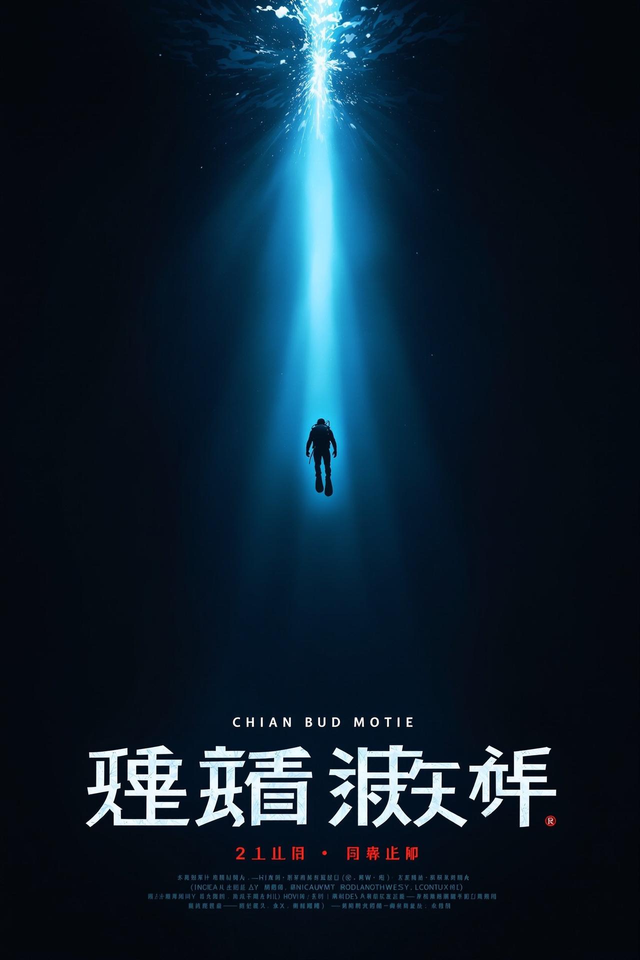 深蓝星球 电影海报 - 粉色影院